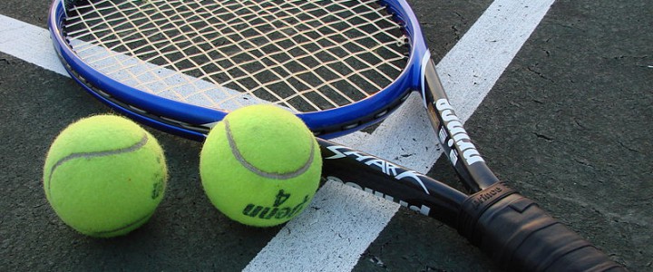En tennisspelares utrustning